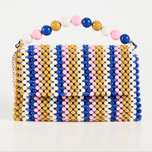Lele Sadoughi Accessories - Lele Sadoughi claudette beaded  clutch